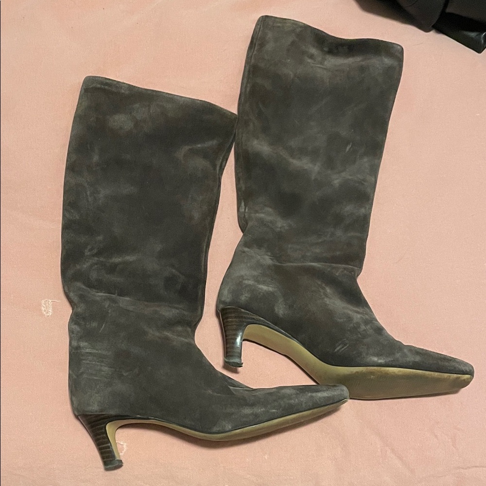 Brown Suede Women's Boots
